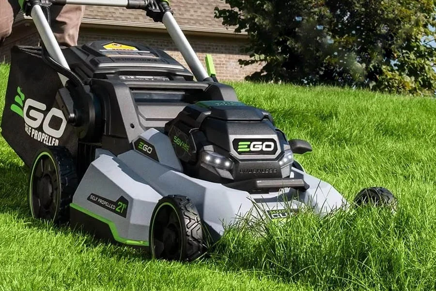 compact push mower